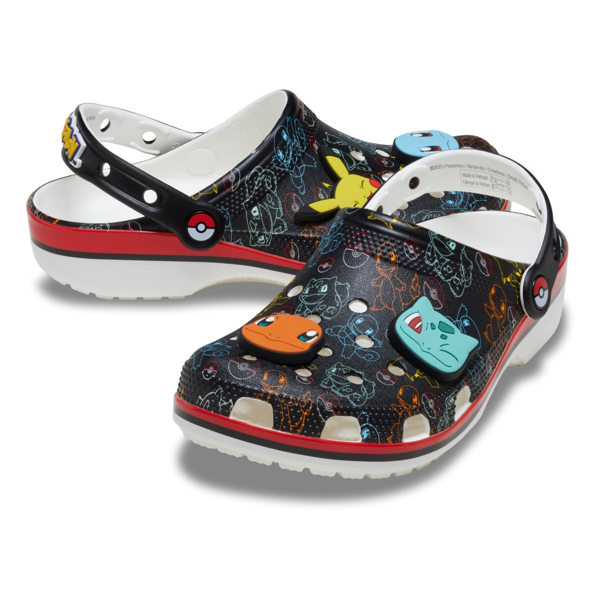 Saboti Crocs Classic Pokemon Print Clog Multicolor - Multi - poza 2