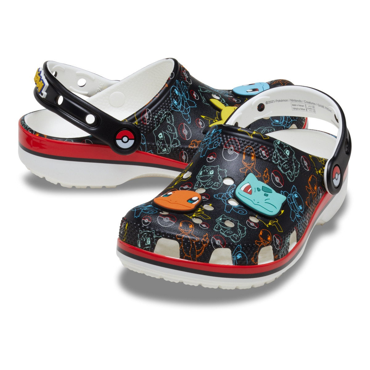 Saboti Crocs Classic Pokemon Print Kids Clog Multicolor - Multi - poza 5
