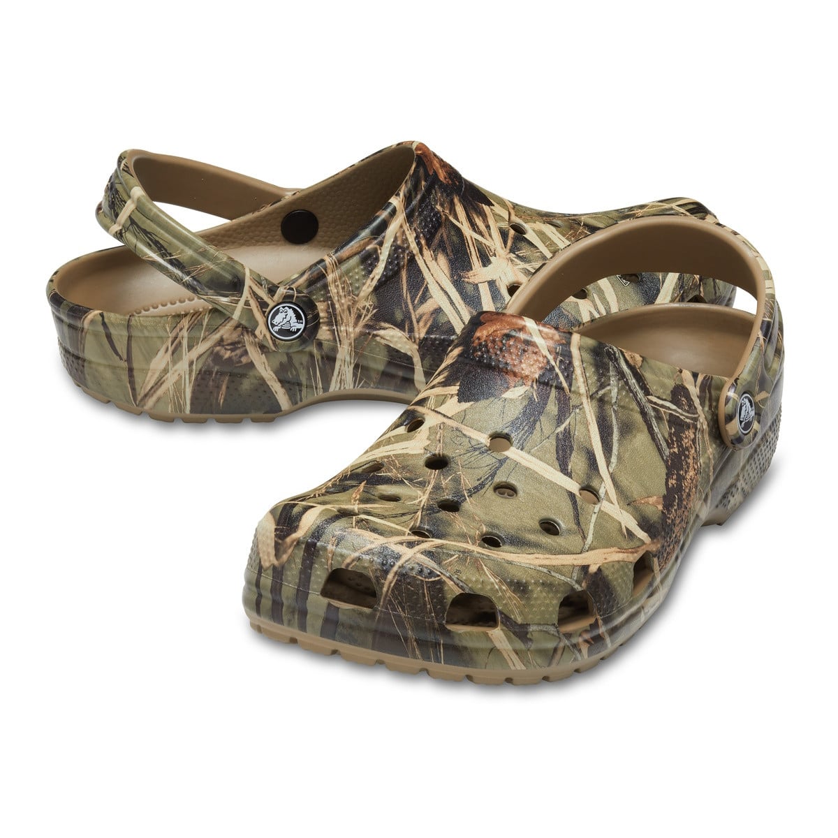 Saboti Crocs Classic Realtree Maro - Khaki - poza 4