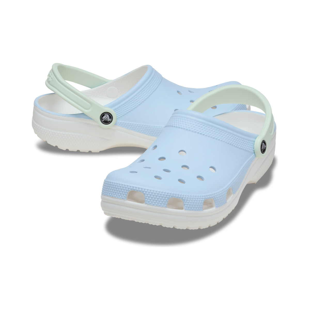 Saboti Crocs Classic Retro Sport Clog Albastru - Blue Frost - poza 4