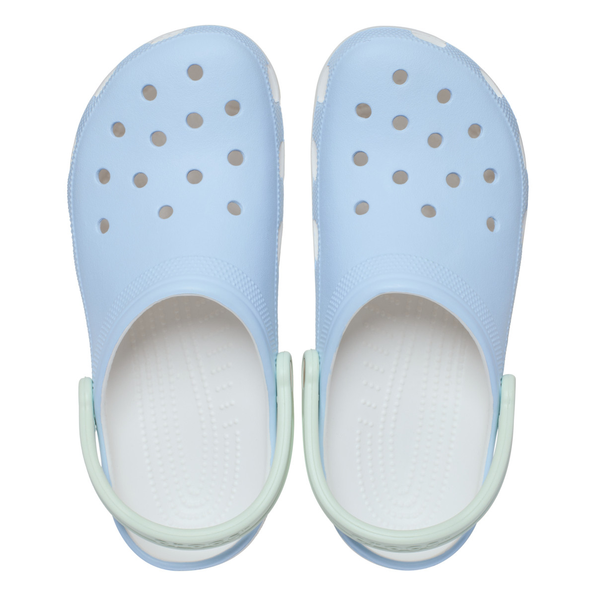 Saboti Crocs Classic Retro Sport Clog Albastru - Blue Frost - poza 5