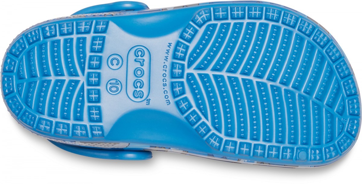 Saboți Crocs Classic Shark Clog PS Albastru - Prep Blue - poza 5