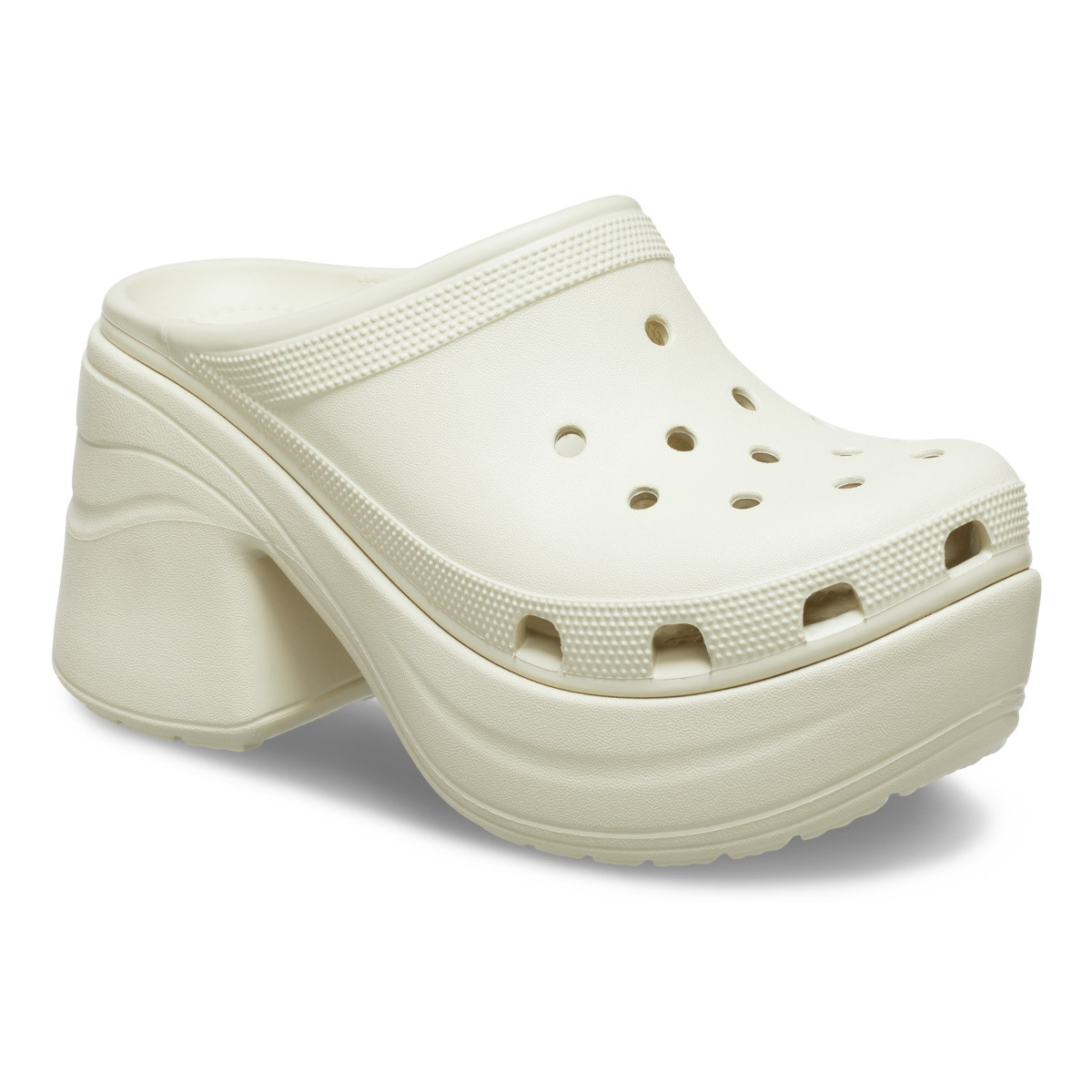 Saboti Crocs Classic Siren Clog Bej - Bone - poza 3