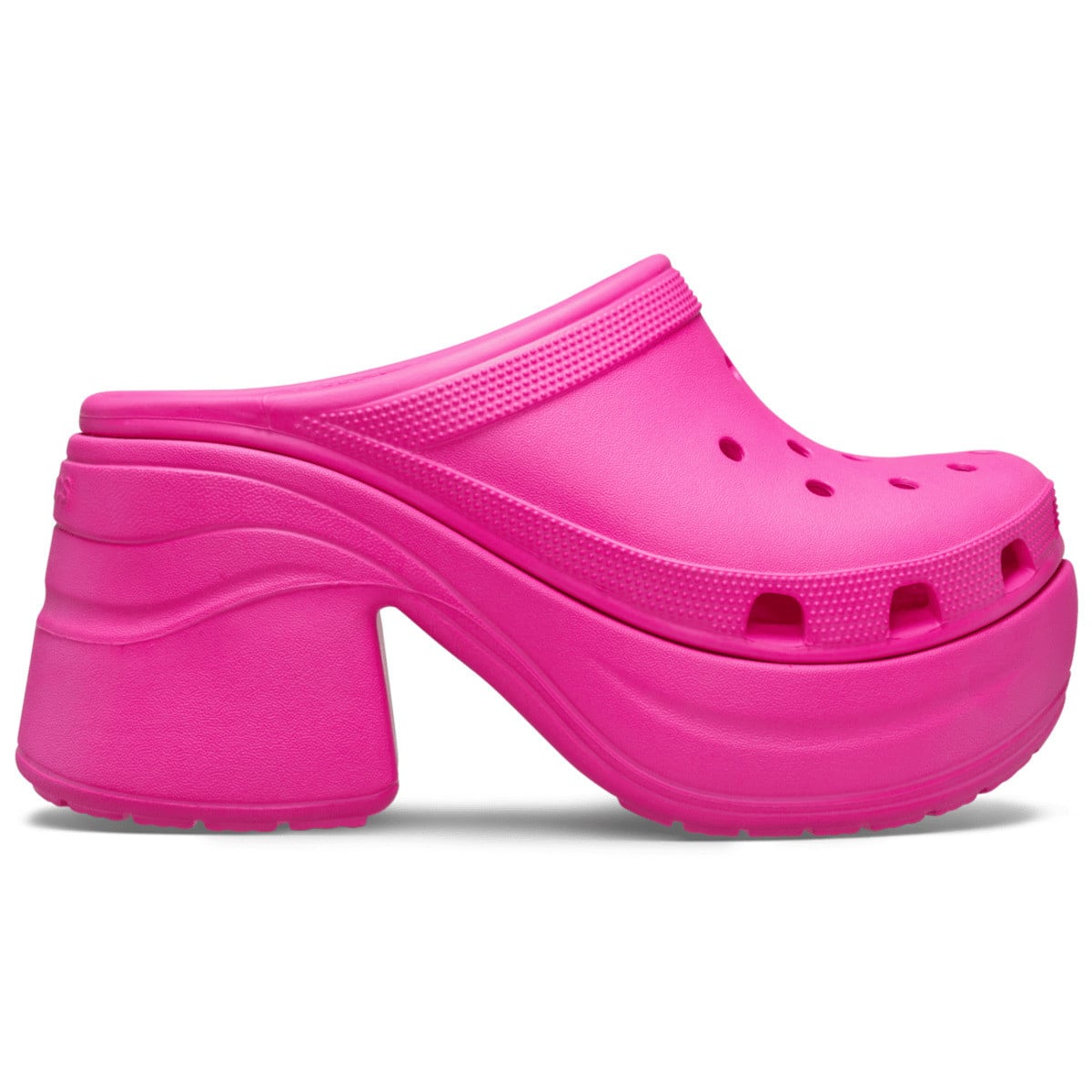 Saboti Crocs Classic Siren Clog Roz - Pink Crush - poza 1