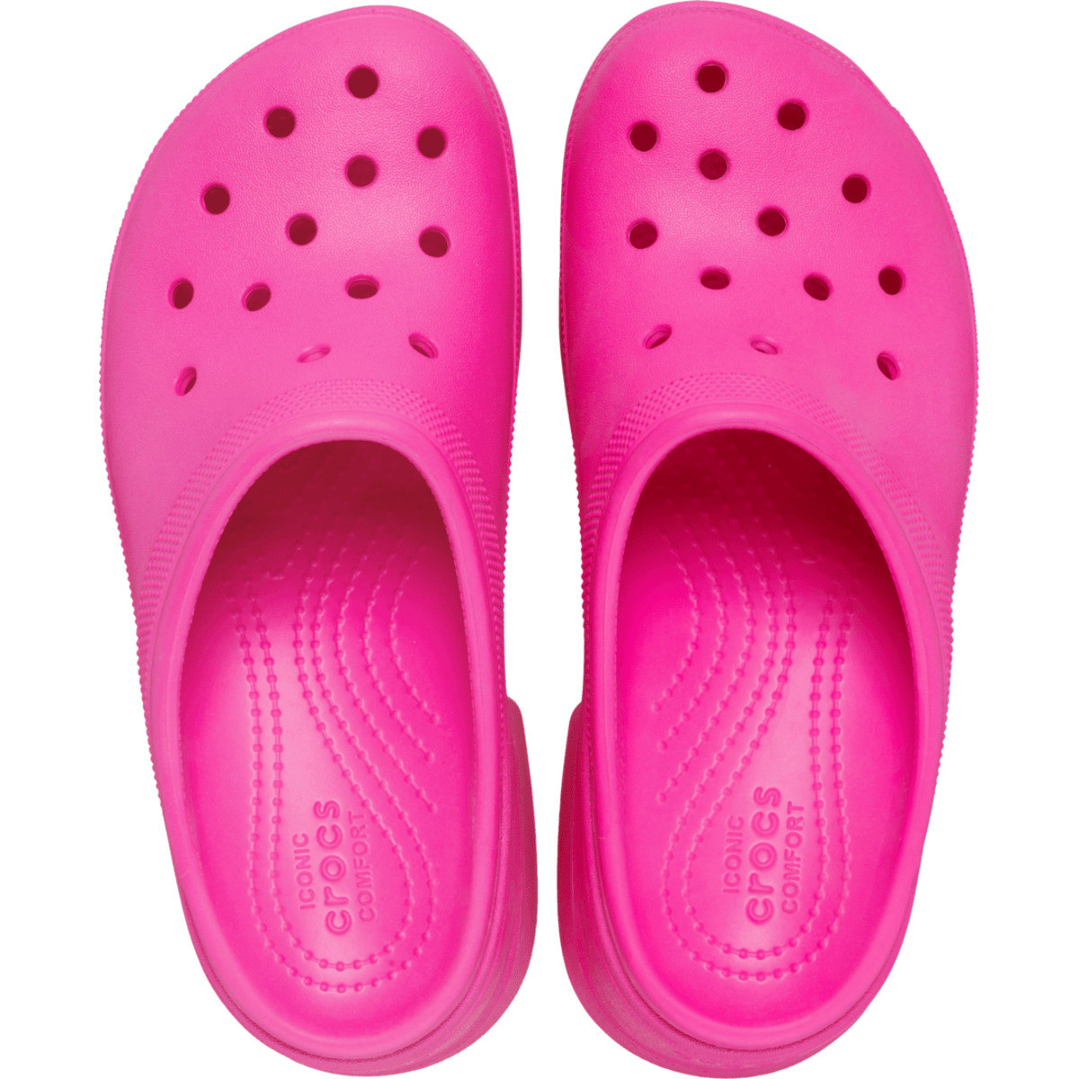 Saboti Crocs Classic Siren Clog Roz - Pink Crush - poza 5