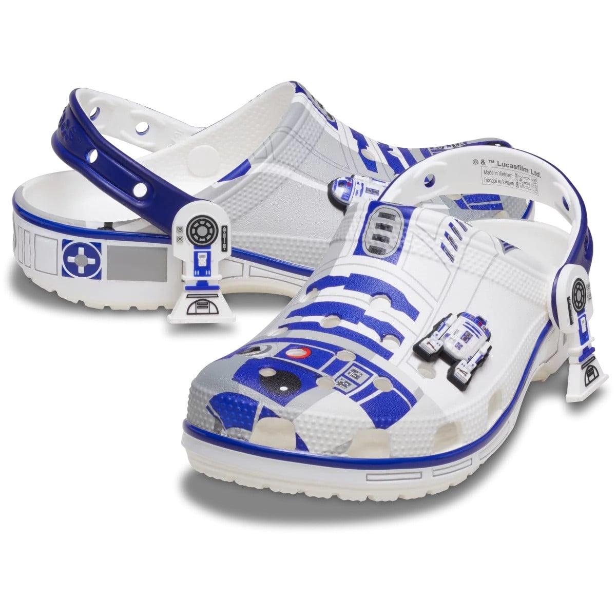 Saboti Crocs Classic Star Wars R2D2 Multicolor - Multi - poza 2