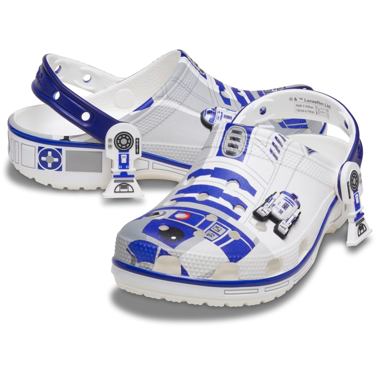 Saboti Crocs Classic Star Wars R2D2 Multicolor - Multi - poza 2