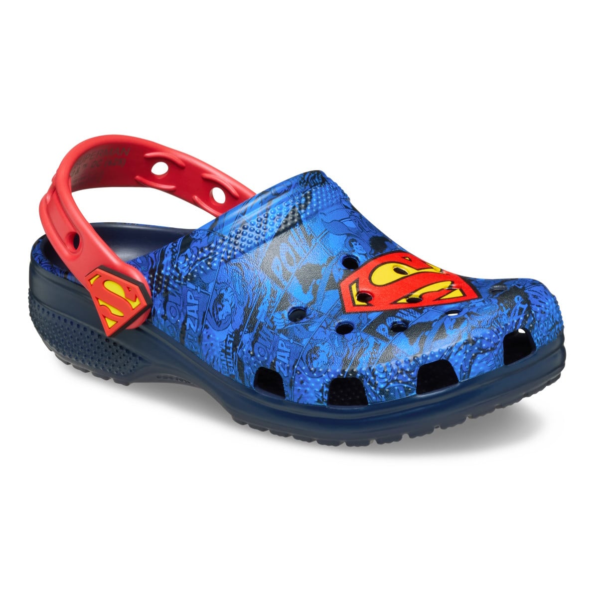 Saboti Crocs Classic Superman Clog Kids Multicolor - Multi - poza 3