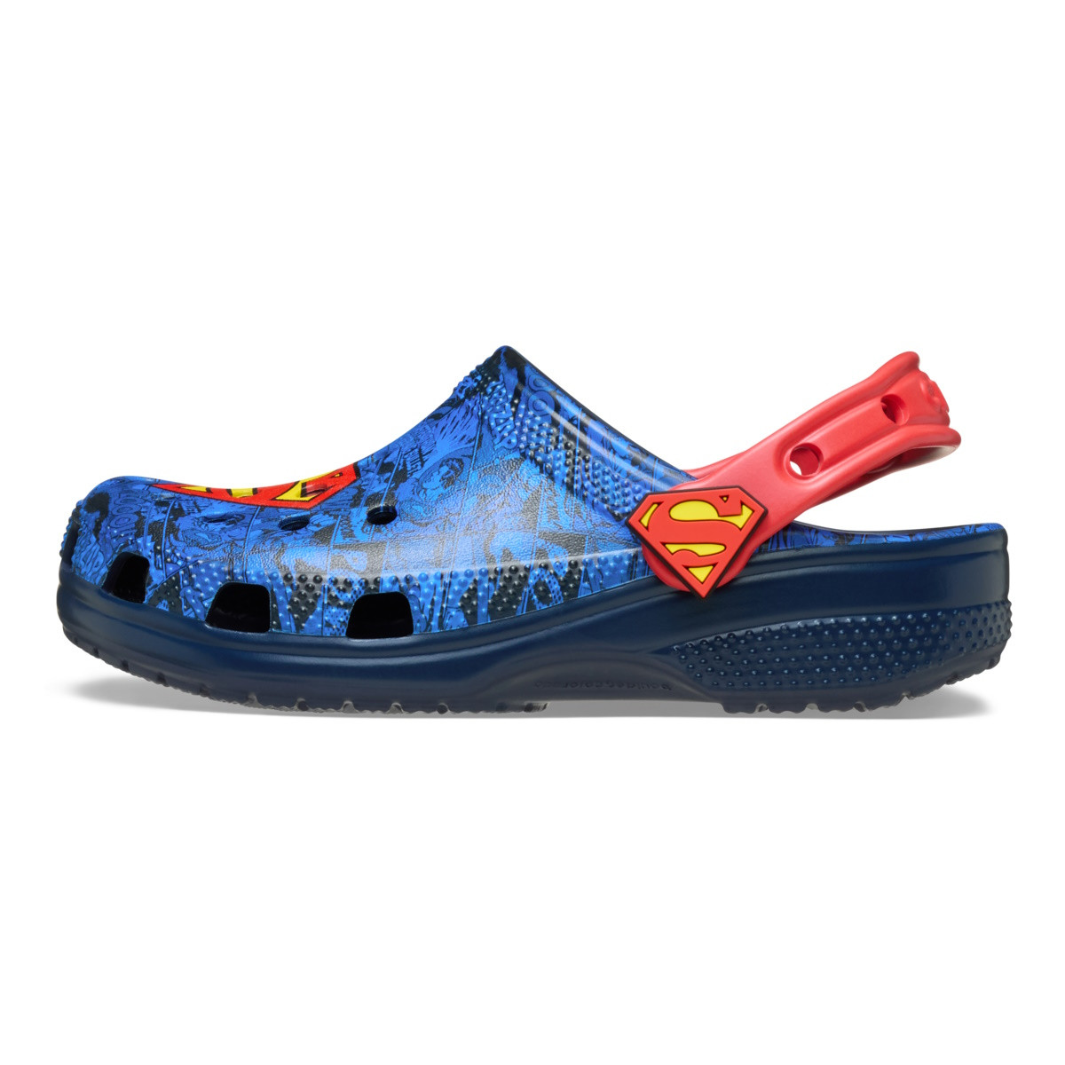 Saboti Crocs Classic Superman Clog Kids Multicolor - Multi - poza 4