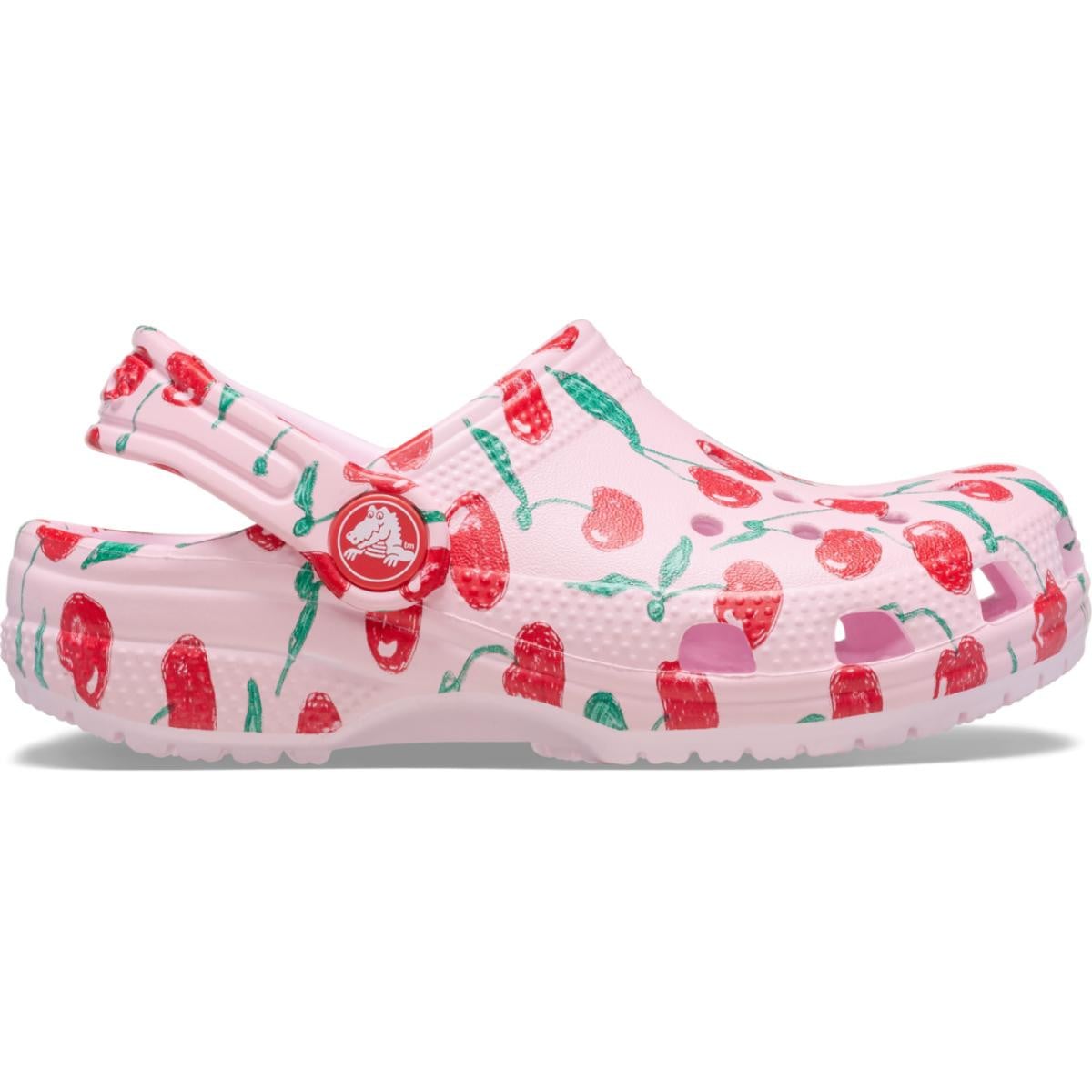 Saboti Crocs Classic Toddler Fresh Fruits Clog Roz - Pink Milk - poza 1