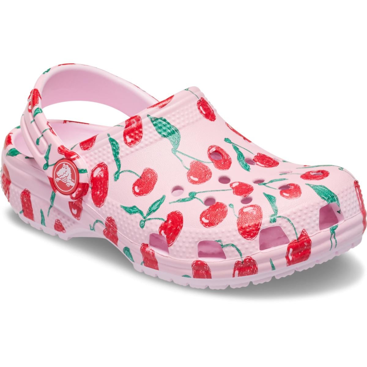 Saboti Crocs Classic Toddler Fresh Fruits Clog Roz - Pink Milk - poza 2