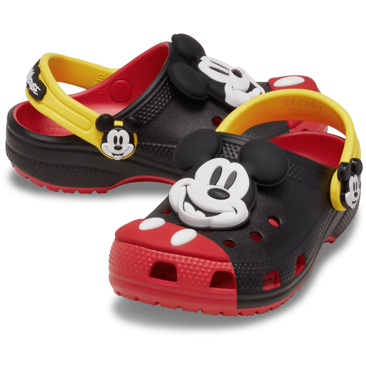 Saboti Crocs Classic Toddler Mickey Mouse Clog Multicolor - Multi - poza 2