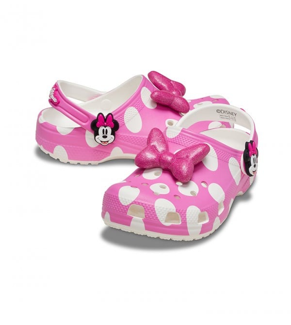 Saboti Crocs Classic Toddler Minnie Mouse Clog Multicolor - Multi - poza 2
