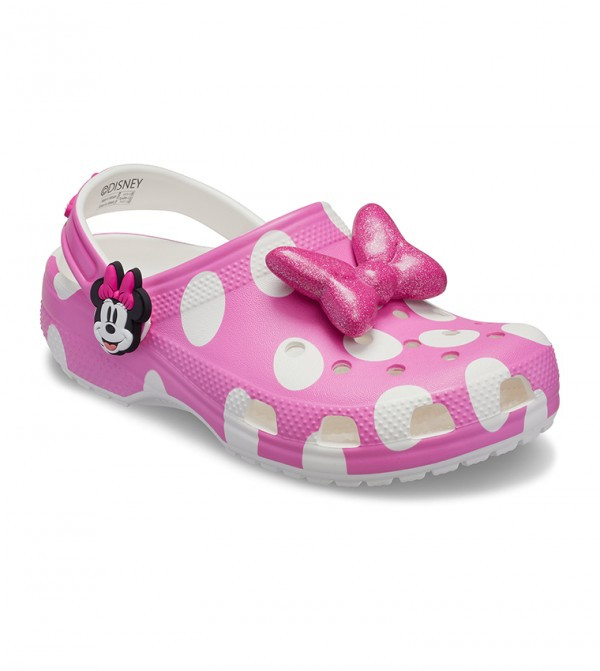 Saboti Crocs Classic Toddler Minnie Mouse Clog Multicolor - Multi - poza 3