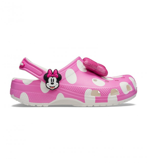 Saboti Crocs Classic Toddler Minnie Mouse Clog Multicolor - Multi - poza 5