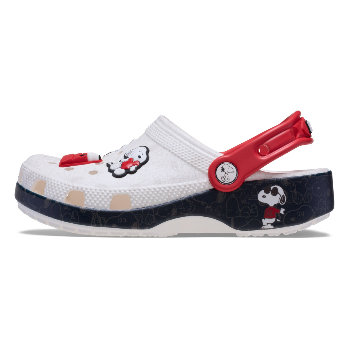 Saboti Crocs Classic Toddler Peanuts Clog Multicolor - Multi - poza 4