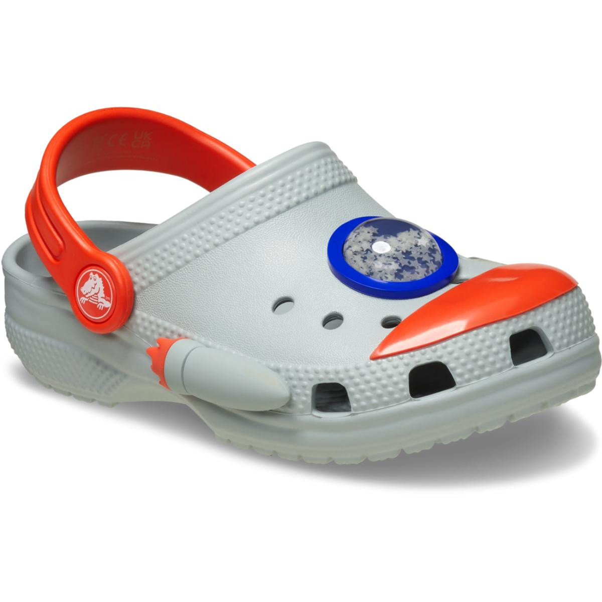 Saboti Crocs Classic Toddler Rocketship Clog Gri - Mirage - poza 2