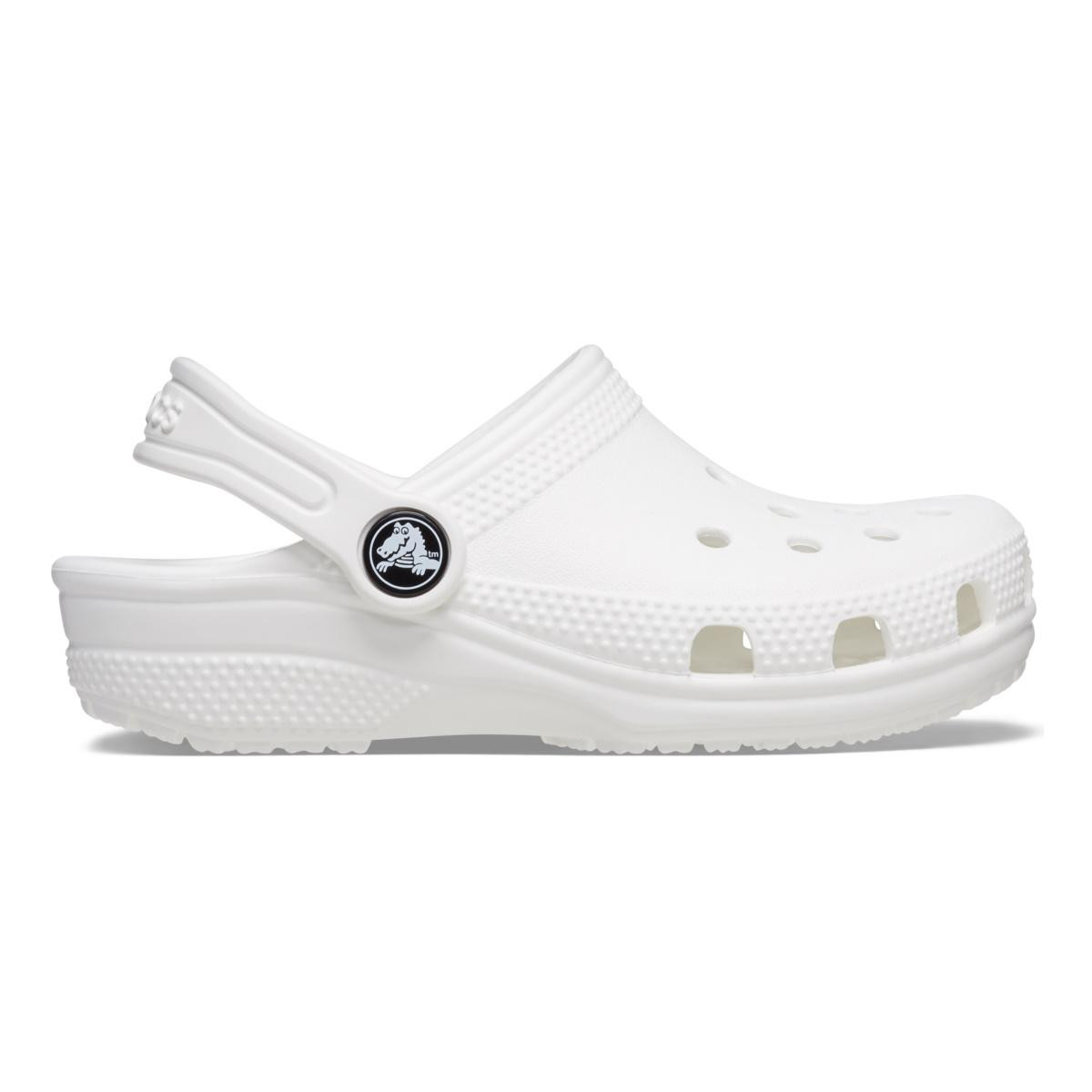 Saboți Crocs Classic Toddlers New clog Alb - White - poza 1