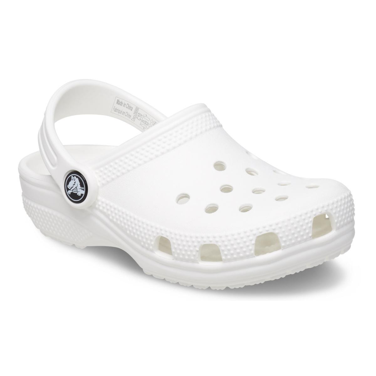 Saboți Crocs Classic Toddlers New clog Alb - White - poza 2