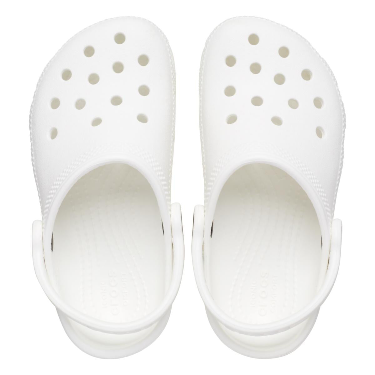Saboți Crocs Classic Toddlers New clog Alb - White - poza 5