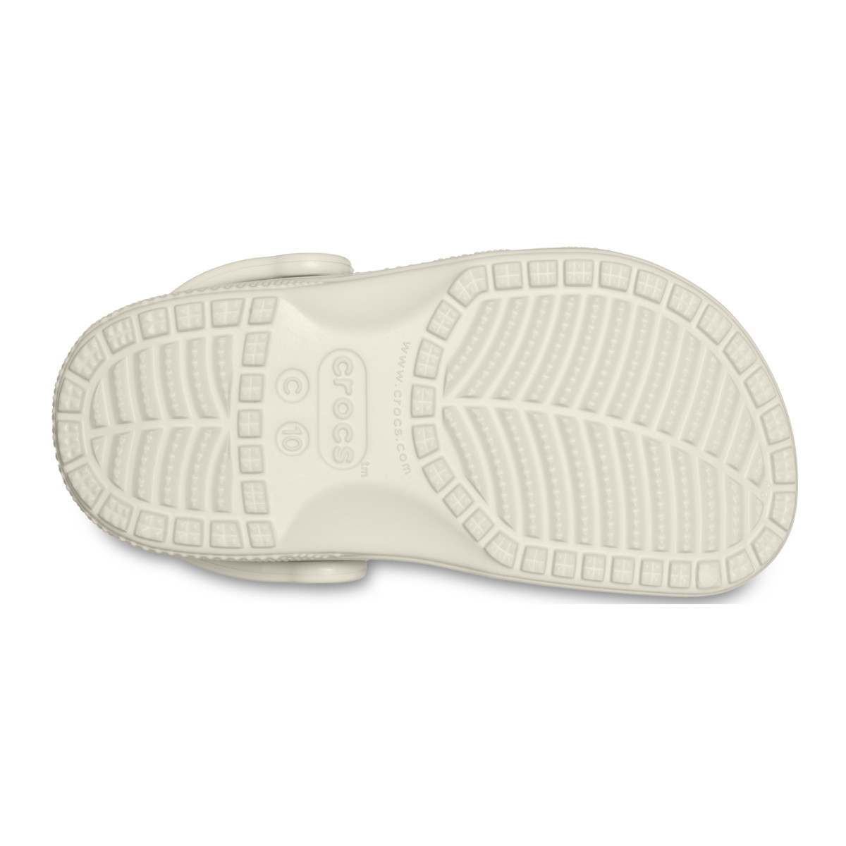 Saboți Crocs Classic Toddlers New clog Bej - Bone - poza 5