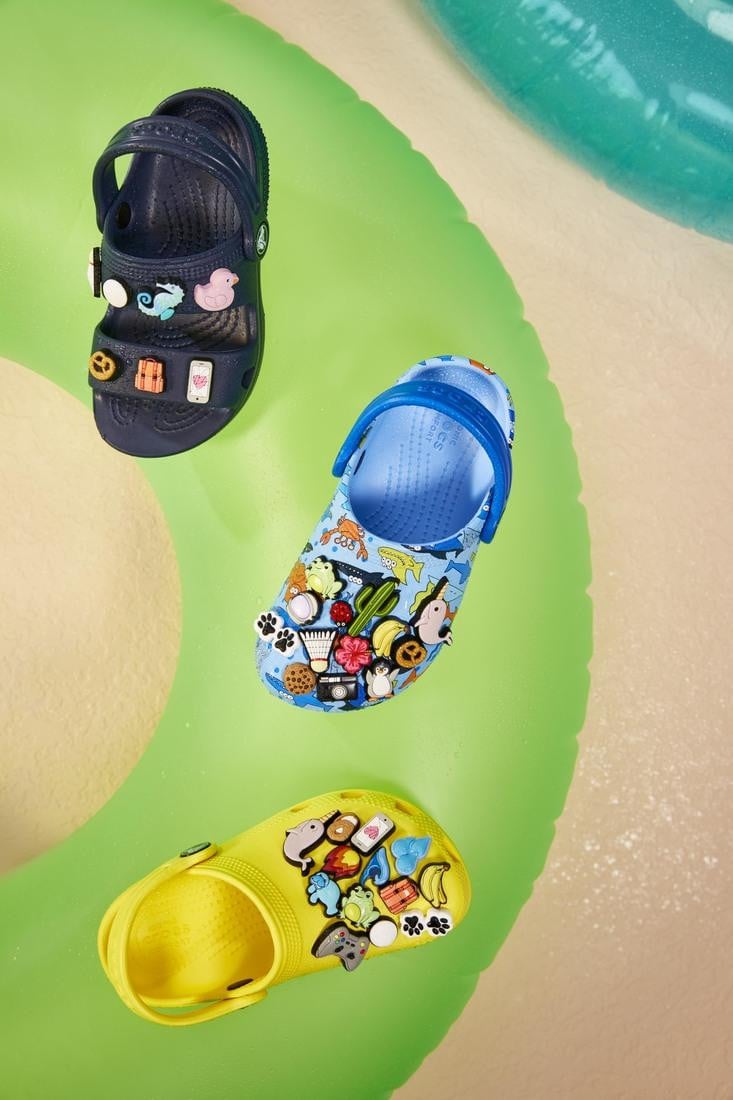Saboți Crocs Classic Toddlers New clog Galben - Lemon - poza 5