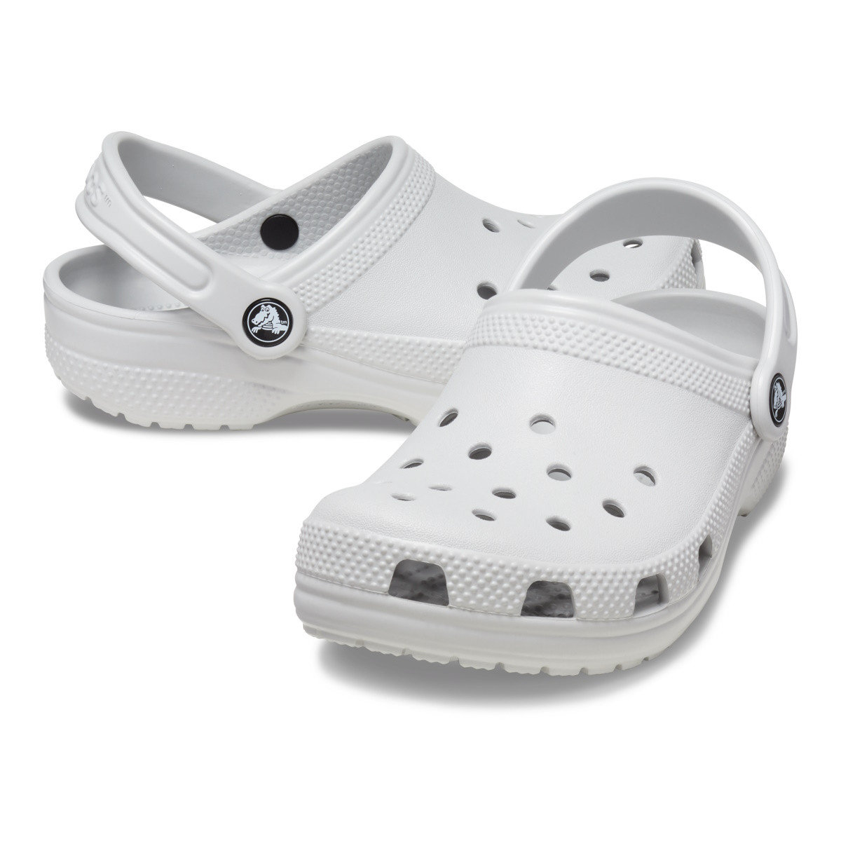 Saboți Crocs Classic Toddlers New clog Gri - Atmosphere - poza 4