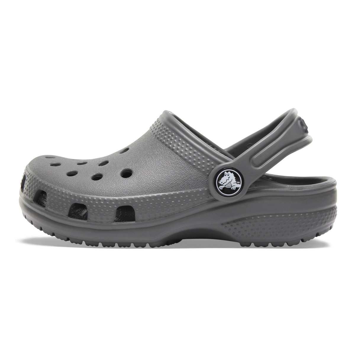 Saboți Crocs Classic Toddlers New clog Gri - Slate Grey - poza 3