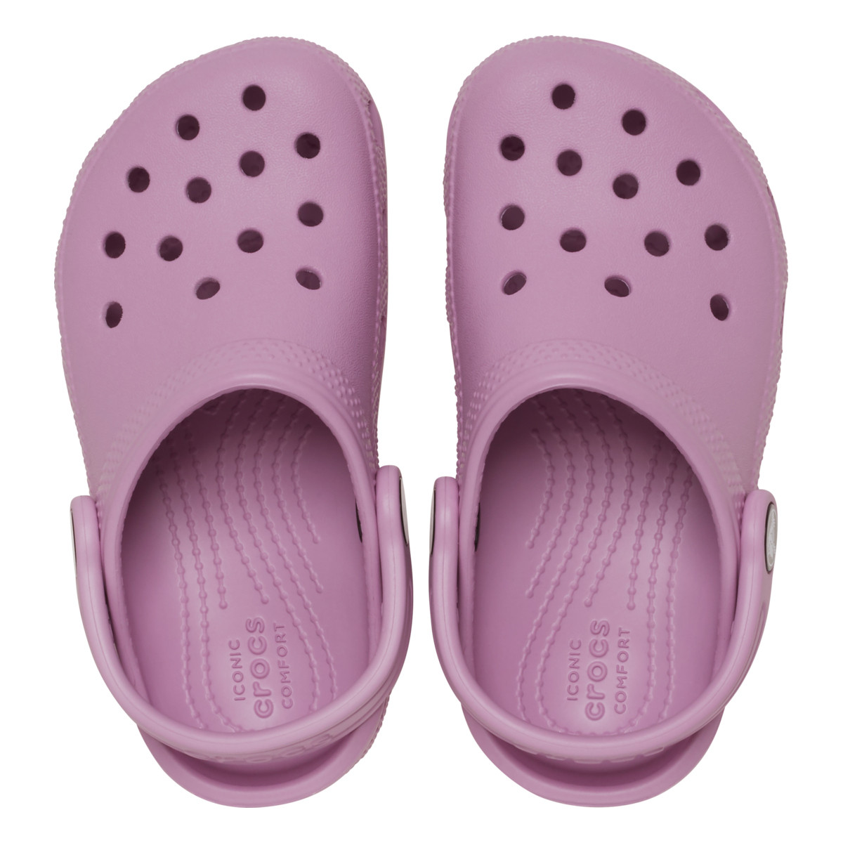 Saboți Crocs Classic Toddlers New clog Mov - Hydrangea - poza 5