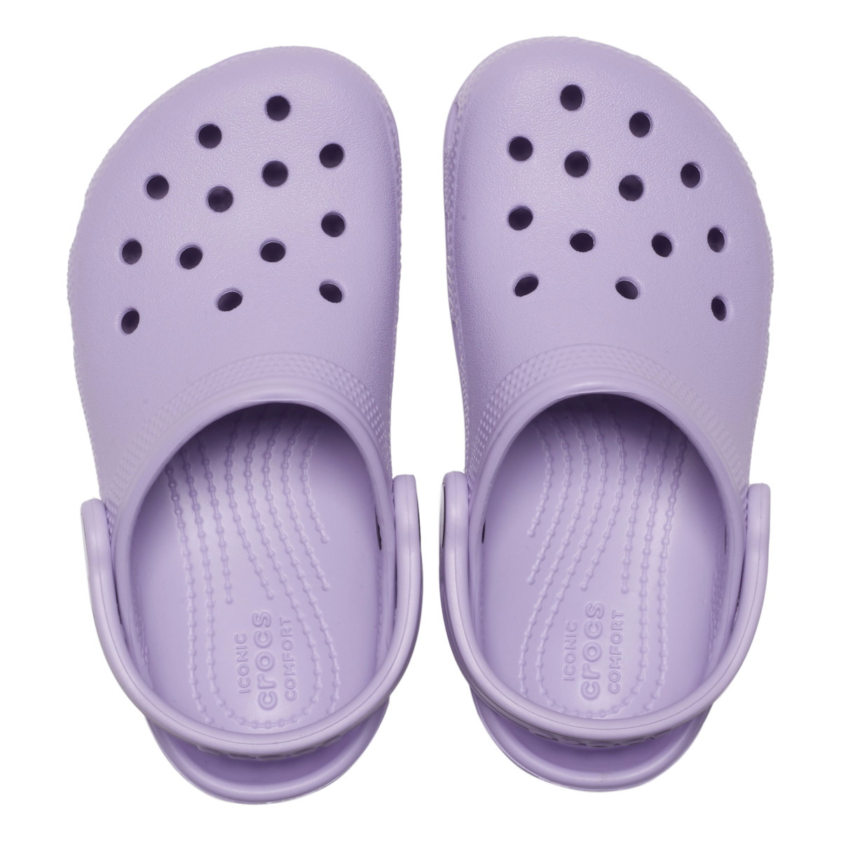 Saboți Crocs Classic Toddlers New clog Mov - Lavender - poza 4