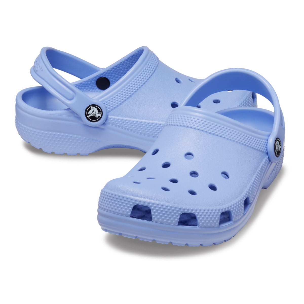 Saboți Crocs Classic Toddlers New clog Mov - Moon Jelly - poza 5