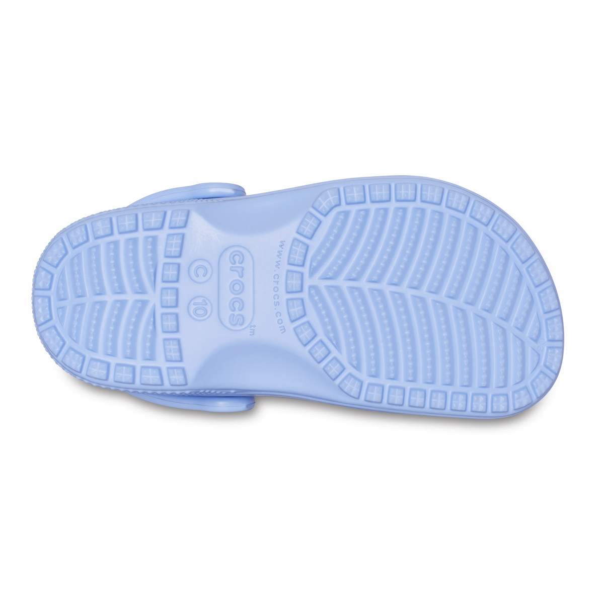Saboți Crocs Classic Toddlers New clog Mov - Moon Jelly - poza 4