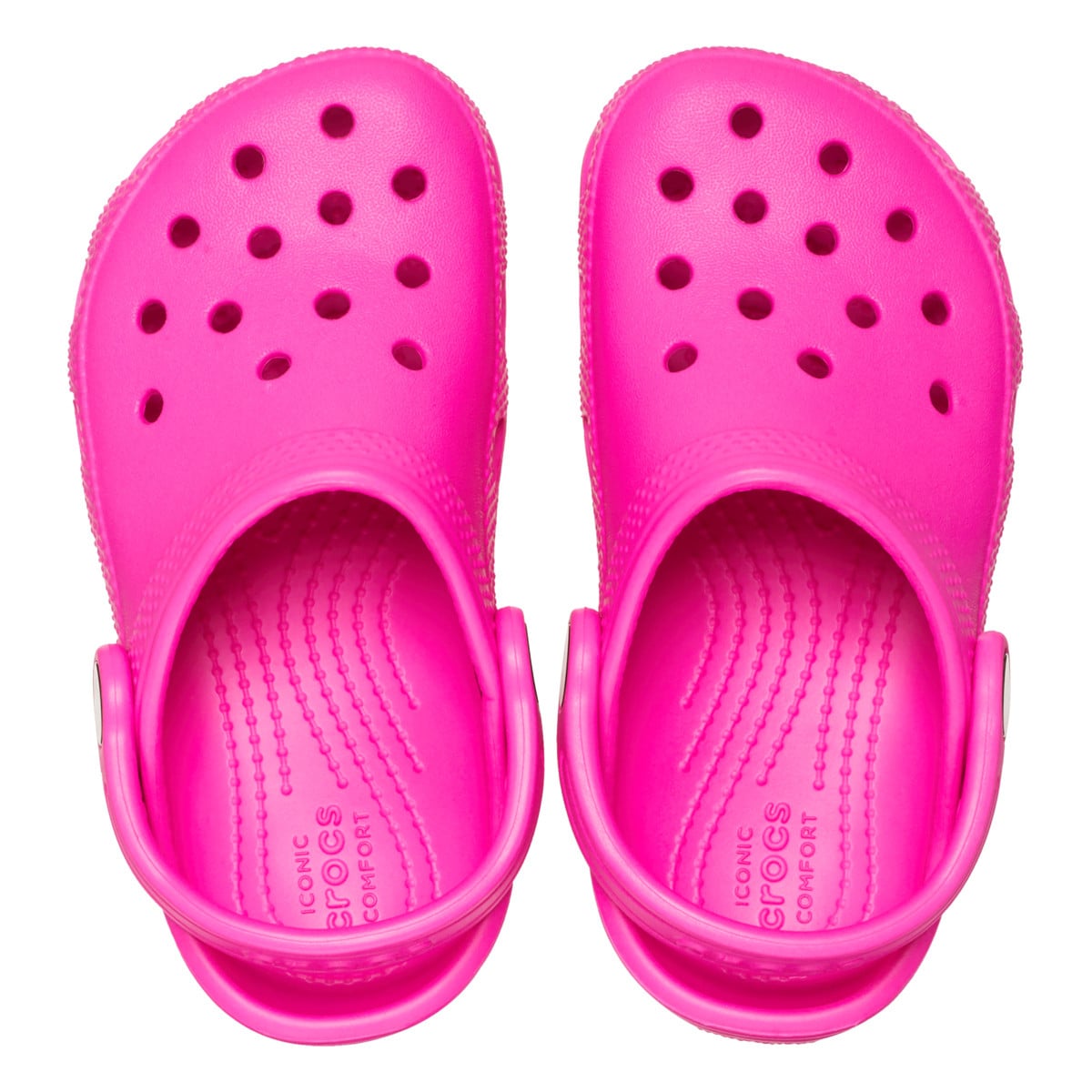 Saboți Crocs Classic Toddlers New clog Roz - Pink Crush - poza 4