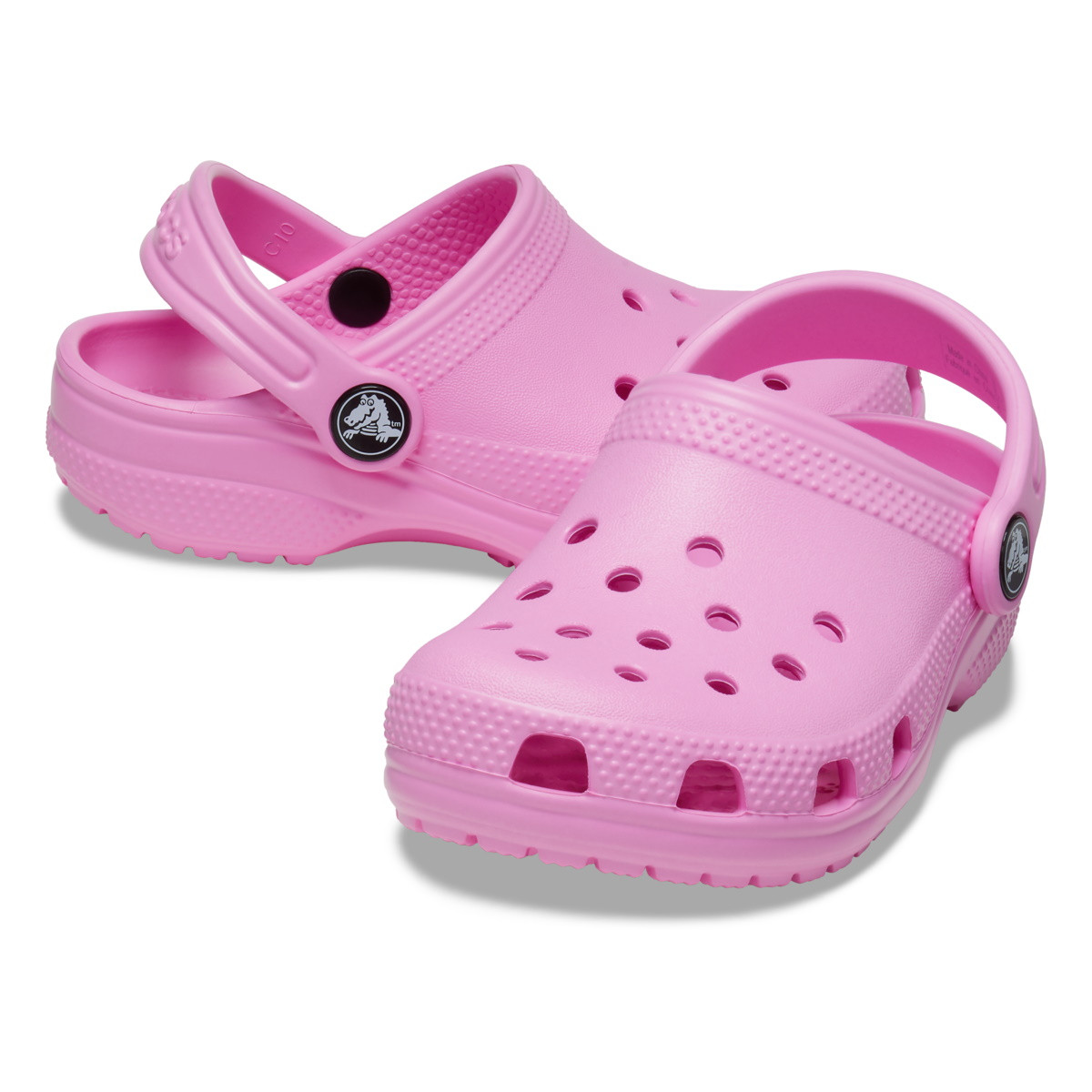 Saboți Crocs Classic Toddlers New clog Roz - Taffy Pink - poza 4