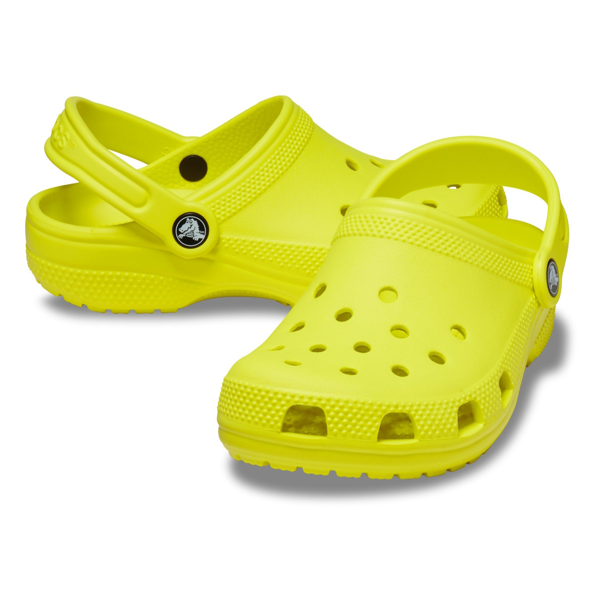 Saboți Crocs Classic Toddlers New clog Verde - Acidity - poza 4
