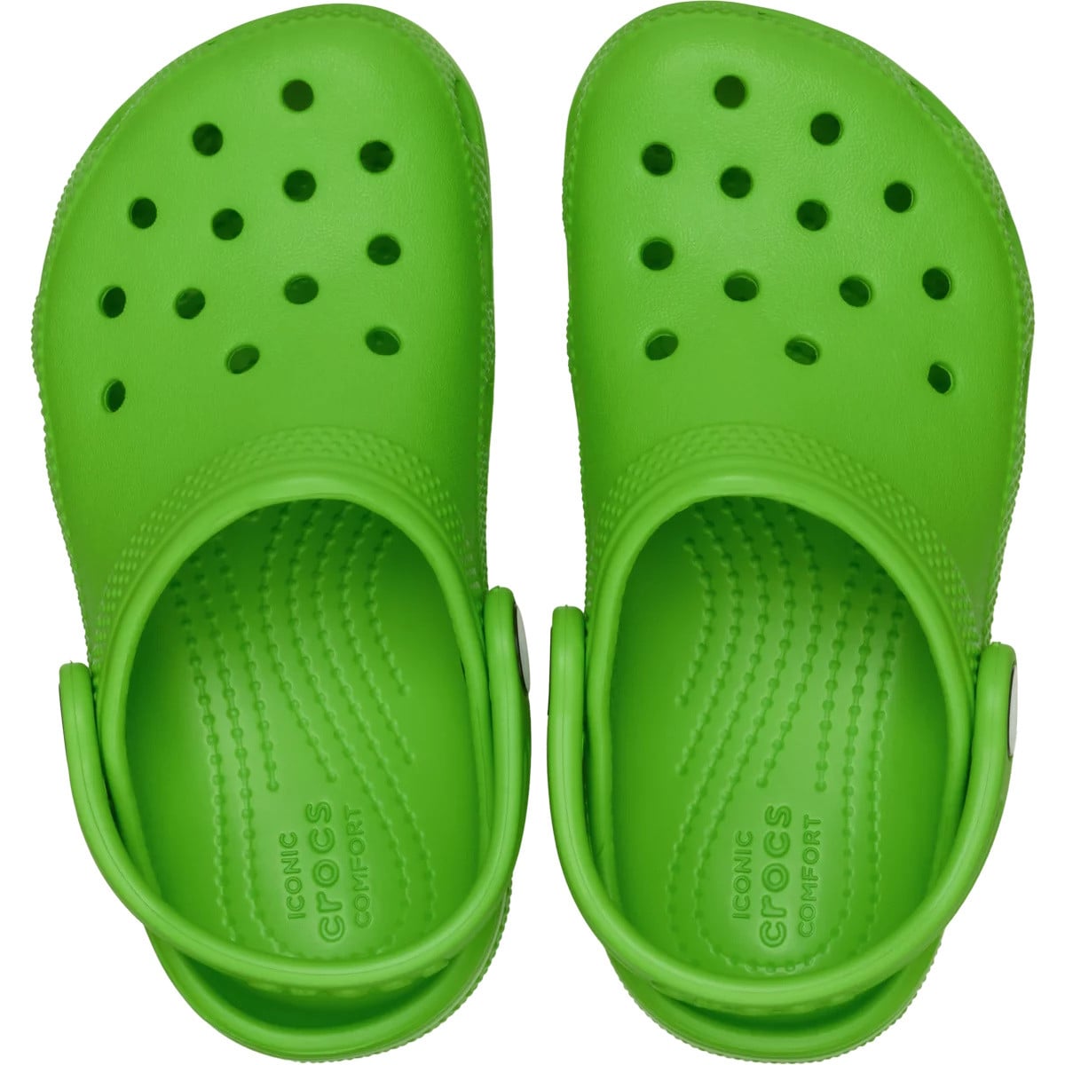 Saboți Crocs Classic Toddlers New clog Verde - Crocs Green - poza 4