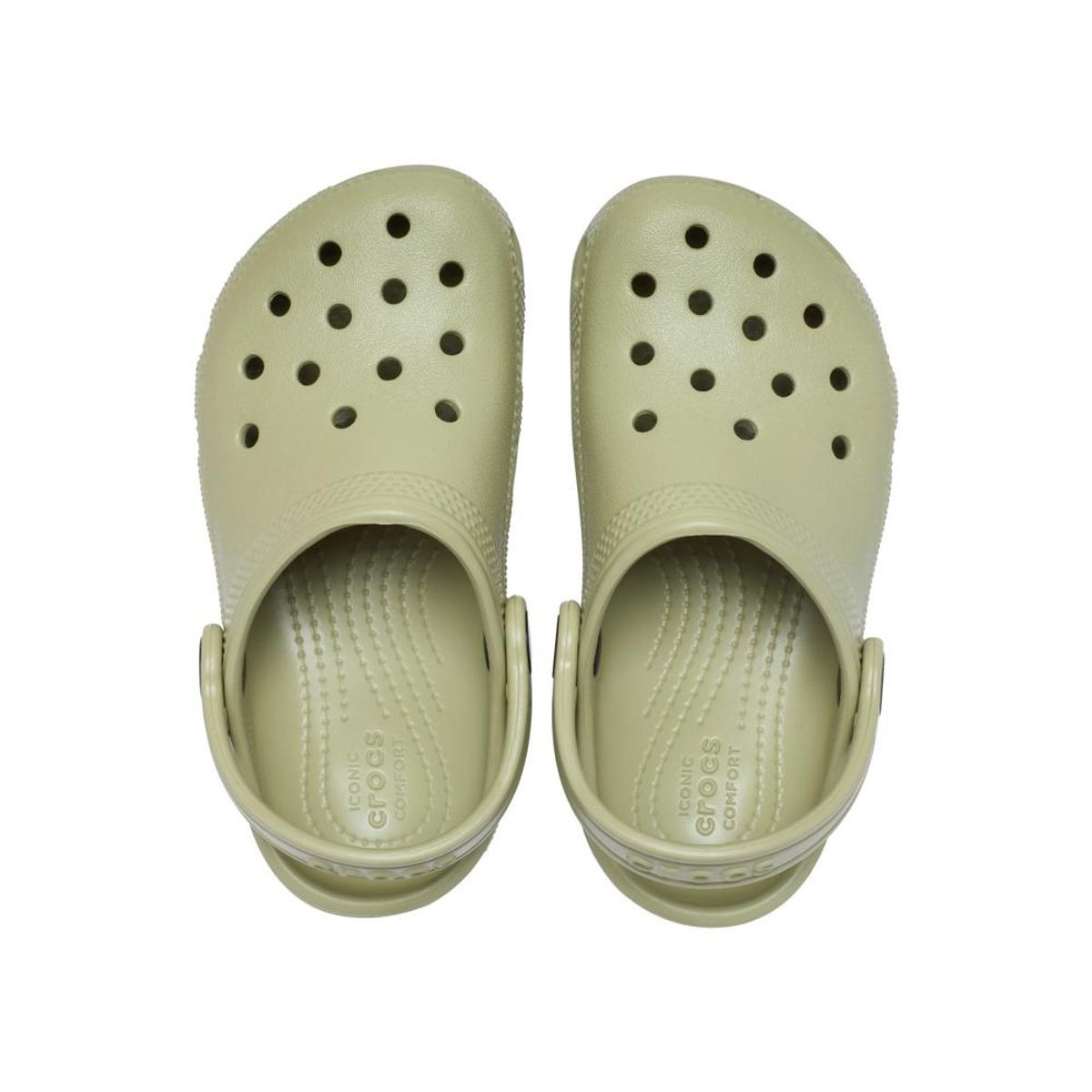 Saboți Crocs Classic Toddlers New clog Verde - Tac Green - poza 5