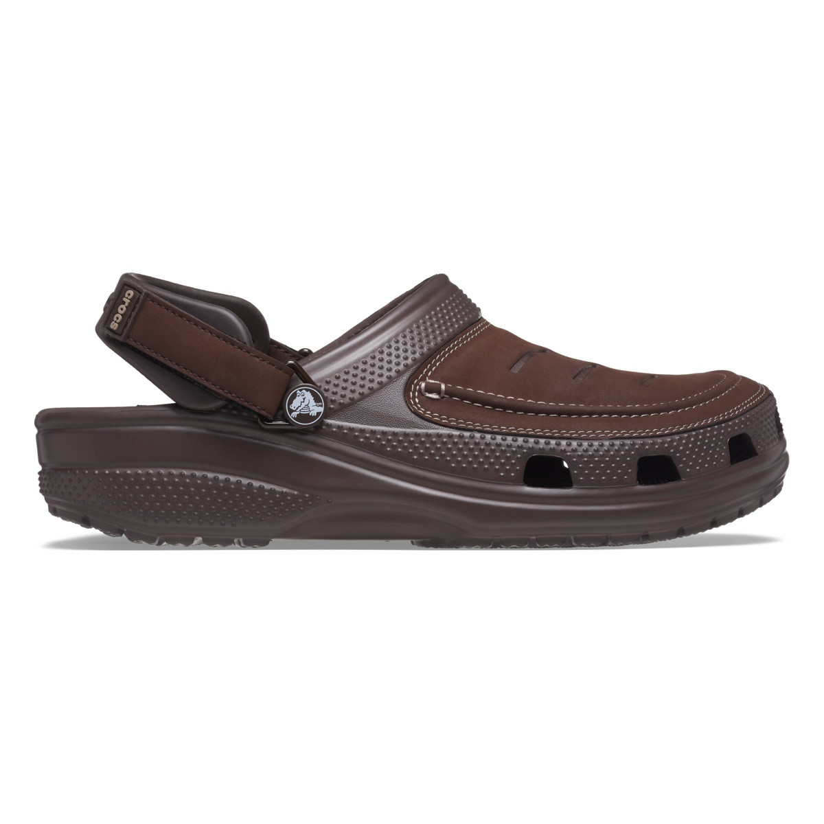 Saboti Crocs Classic Yukon Vista II LiteRide™ Clog Maro - Espresso/Mushroom - poza 1
