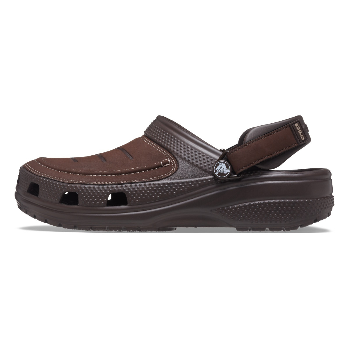 Saboti Crocs Classic Yukon Vista II LiteRide™ Clog Maro - Espresso/Mushroom - poza 2