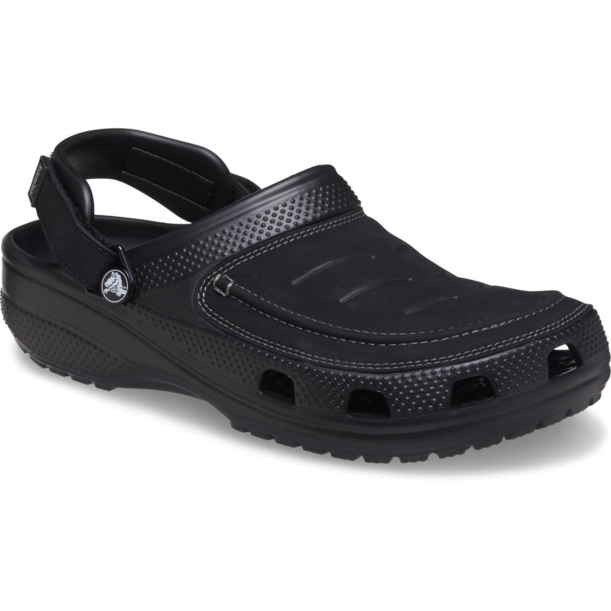 Saboti Crocs Classic Yukon Vista II LiteRide™ Clog Negru - Black/Slate Grey - poza 3