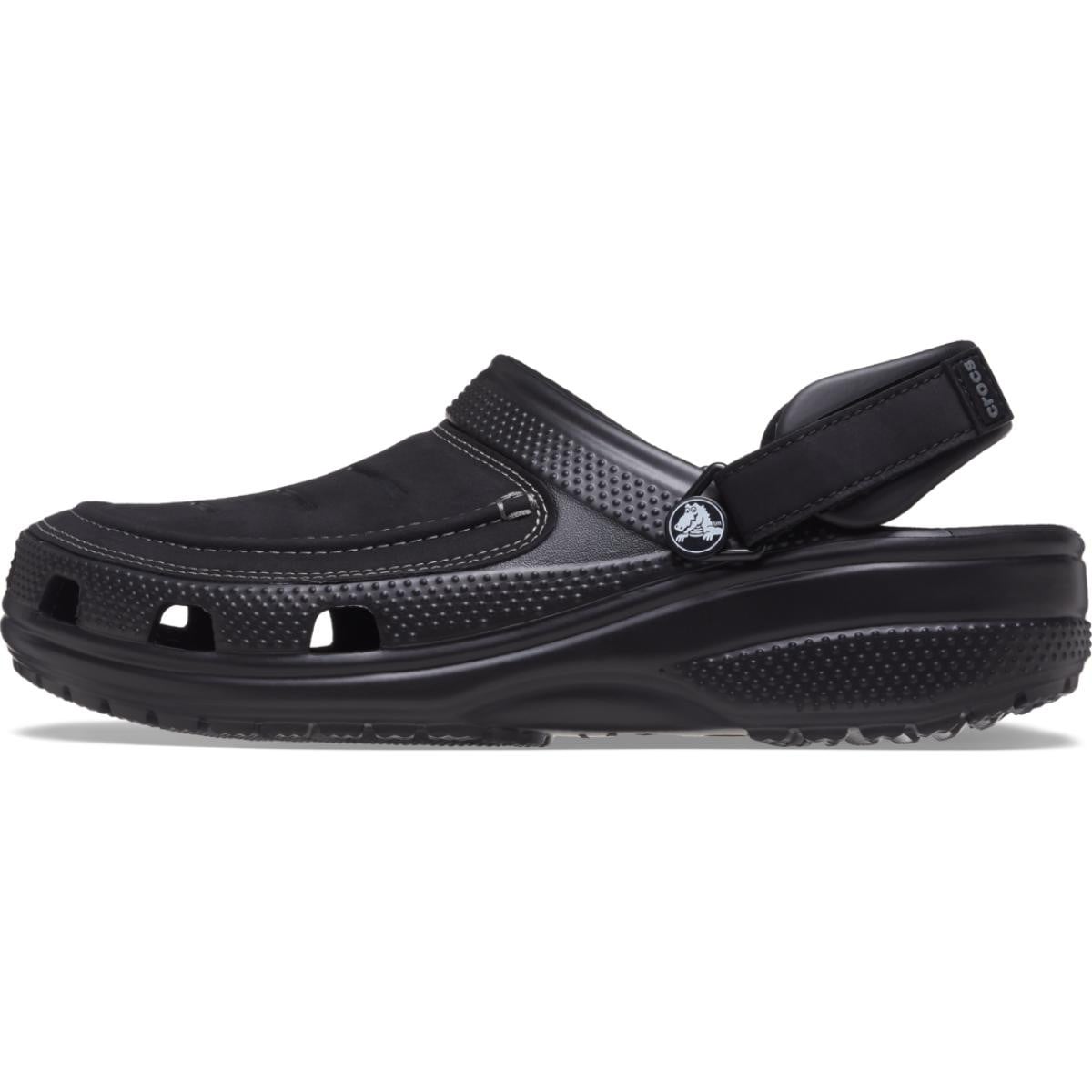 Saboti Crocs Classic Yukon Vista II LiteRide™ Clog Negru - Black/Slate Grey - poza 2