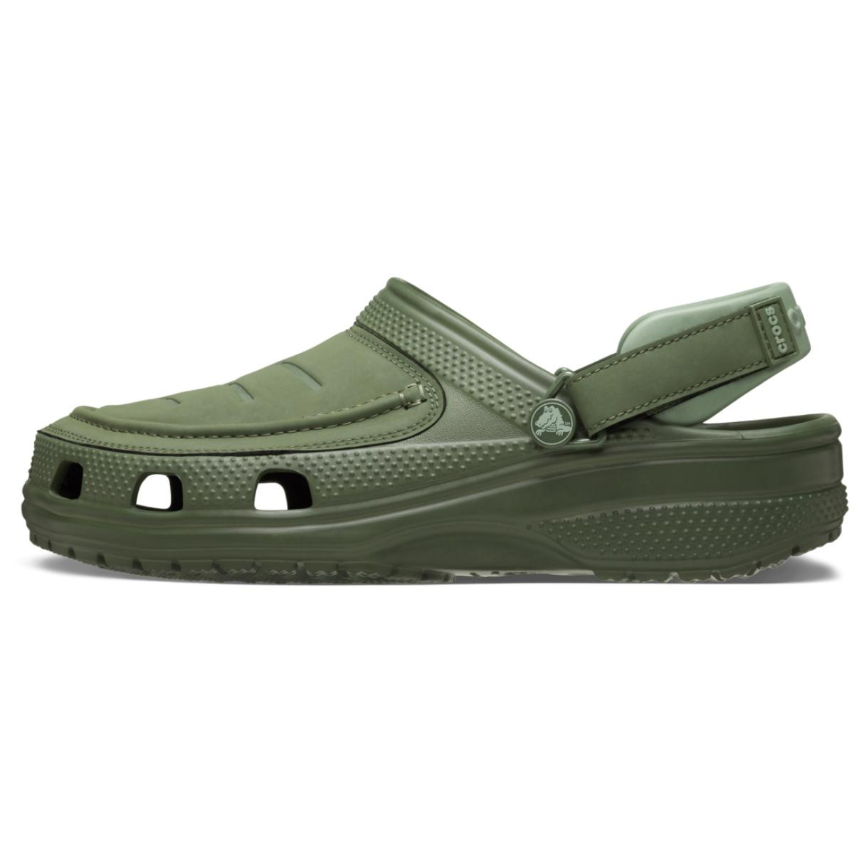 Saboti Crocs Classic Yukon Vista II LiteRide™ Clog Verde - Army Green - poza 2