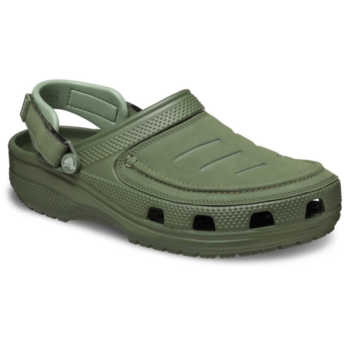 Saboti Crocs Classic Yukon Vista II LiteRide™ Clog Verde - Army Green - poza 3