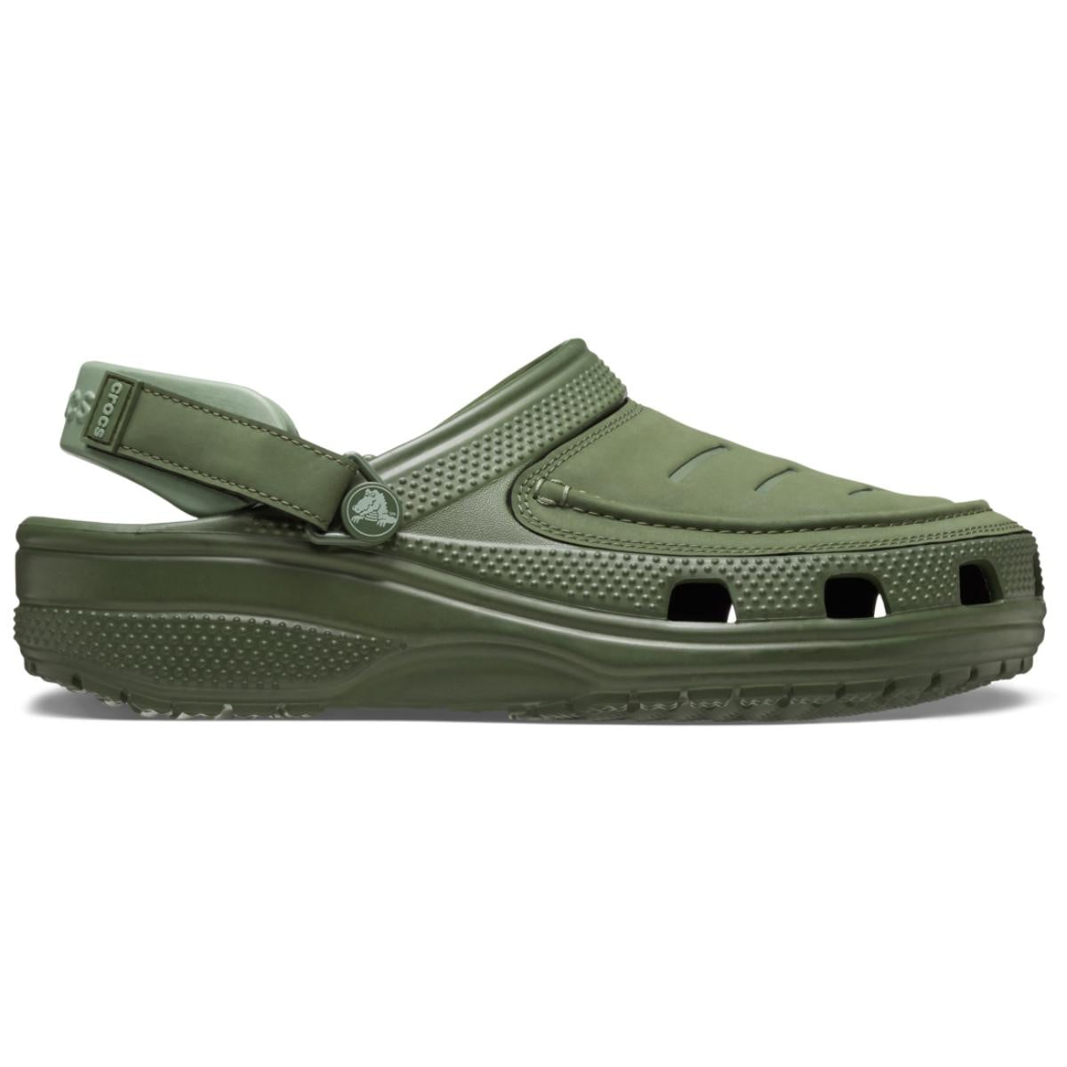 Saboti Crocs Classic Yukon Vista II LiteRide™ Clog Verde - Army Green - poza 1