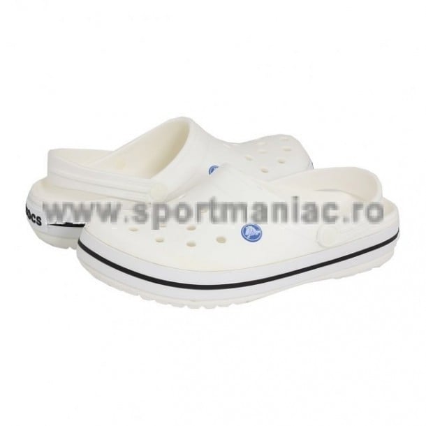Saboti Crocs Crocband Alb - White - poza 2