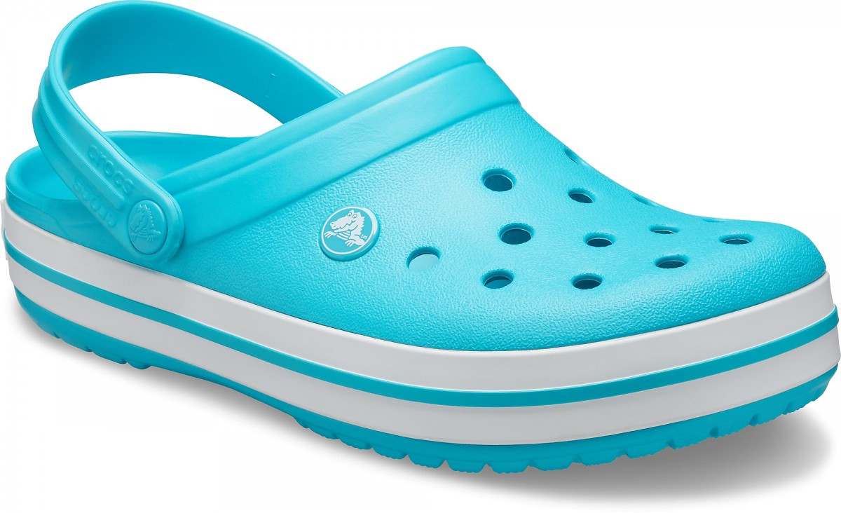 Saboti Crocs Crocband Albastru deschis - Digital Aqua - poza 2