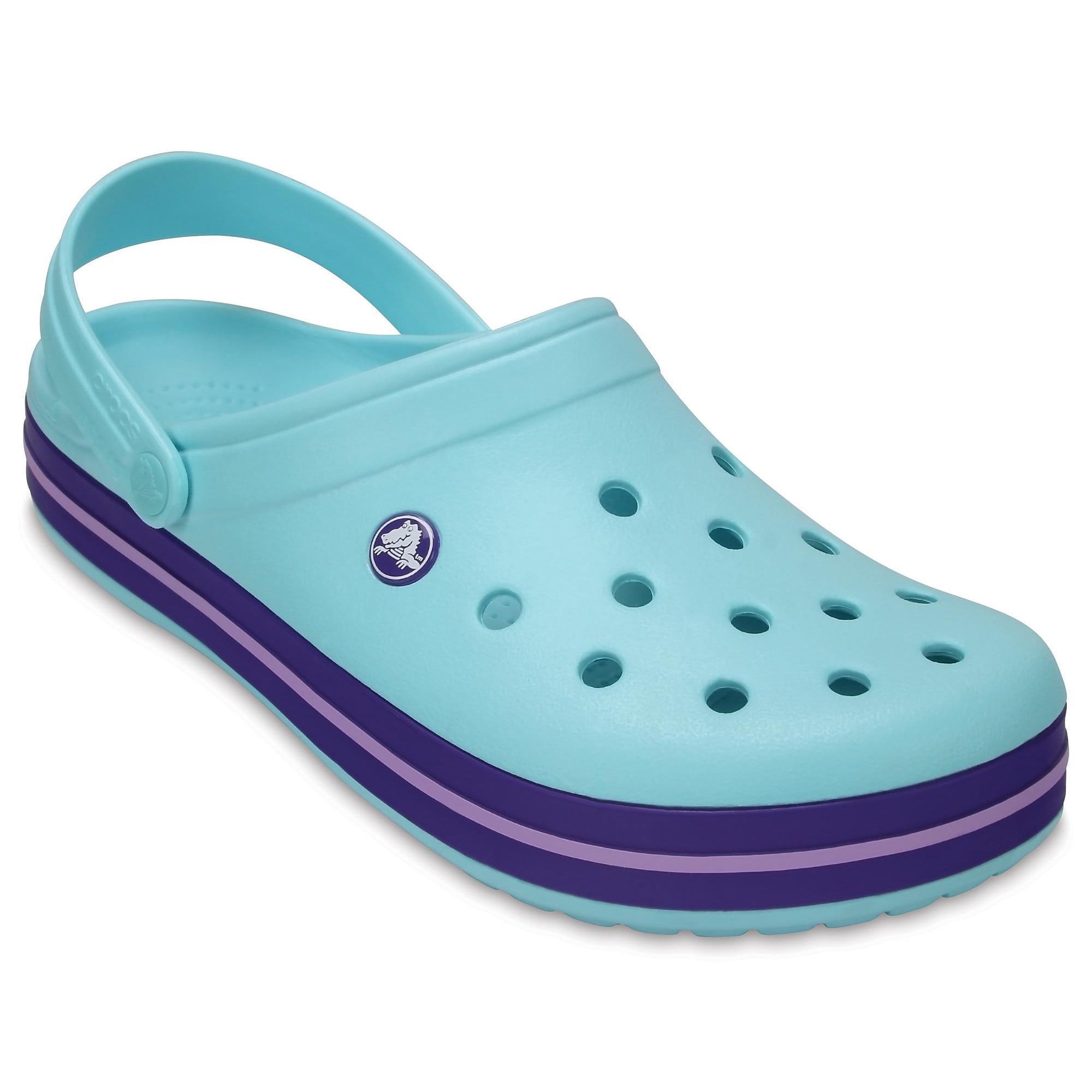 Saboti Crocs Crocband Albastru deschis - Ice Blue - poza 2