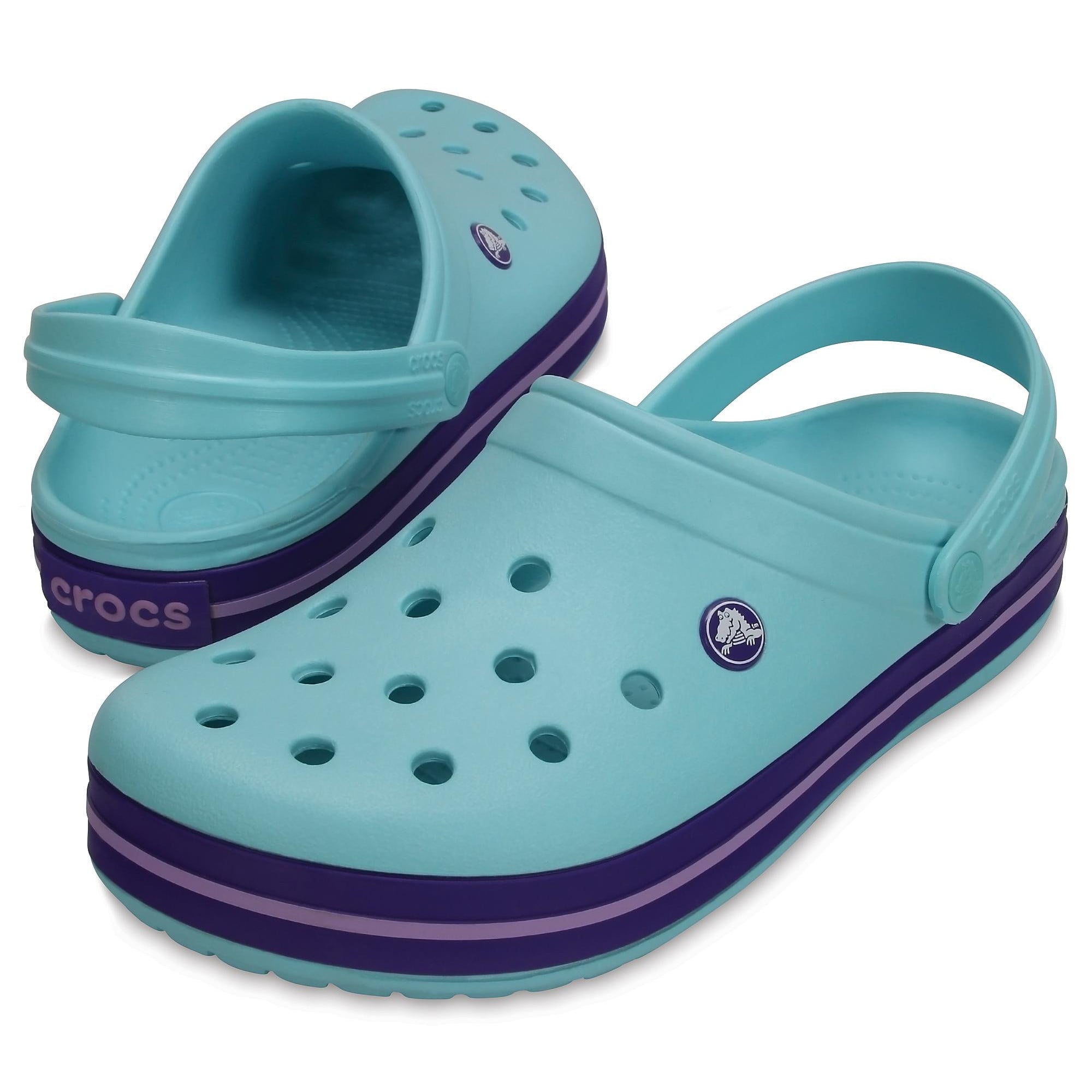 Saboti Crocs Crocband Albastru deschis - Ice Blue - poza 5
