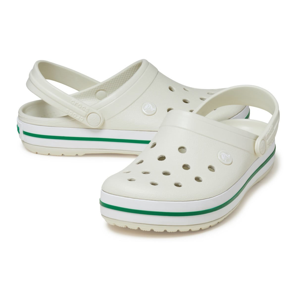 Saboti Crocs Crocband Bej - Linen - poza 4