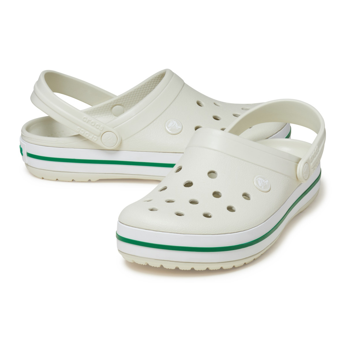 Saboti Crocs Crocband Bej - Linen - poza 4